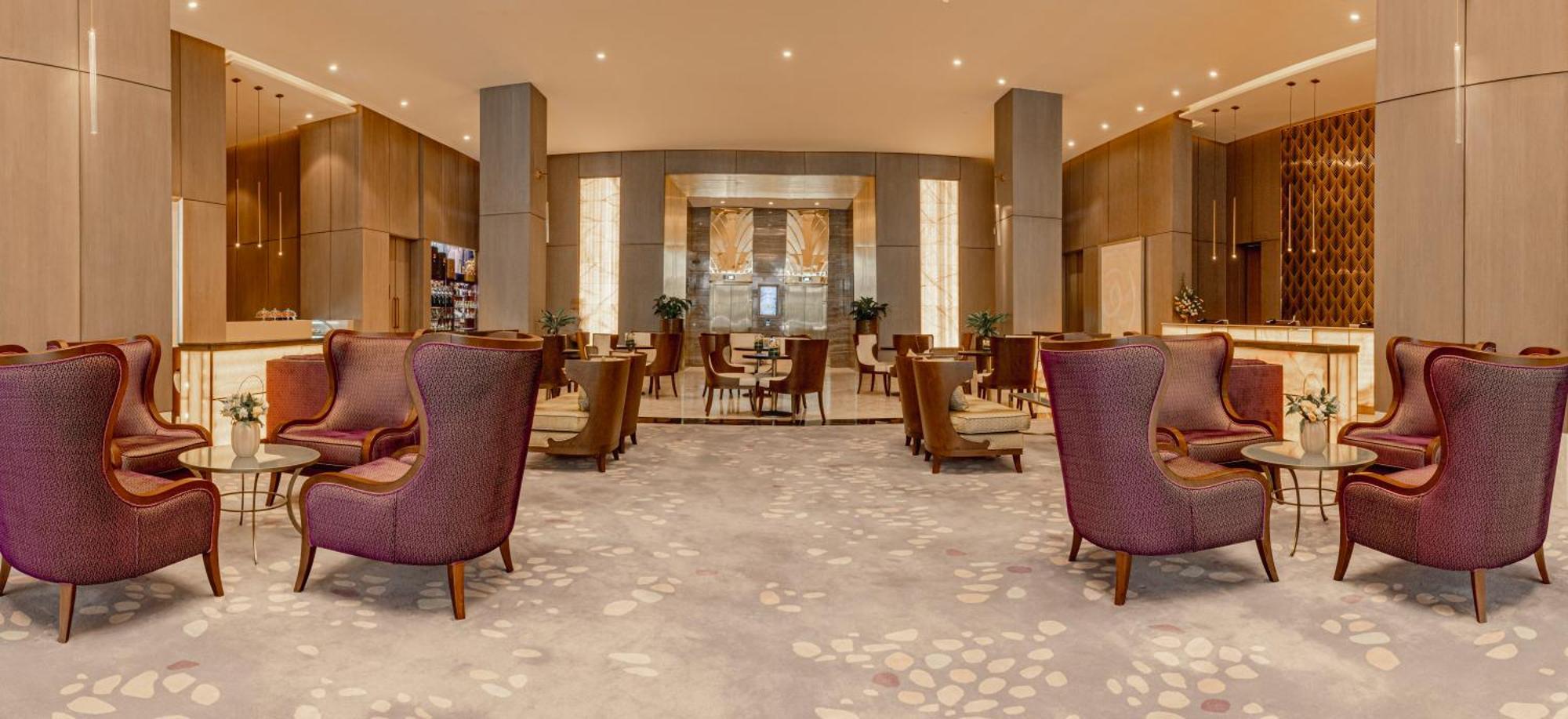Khalidia Palace Hotel Dubai By Mourouj Gloria Екстериор снимка The lobby of the hotel